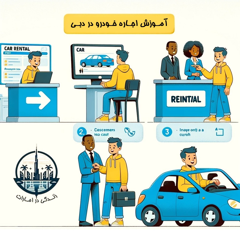 آموزش اجاره خودرو در دبی