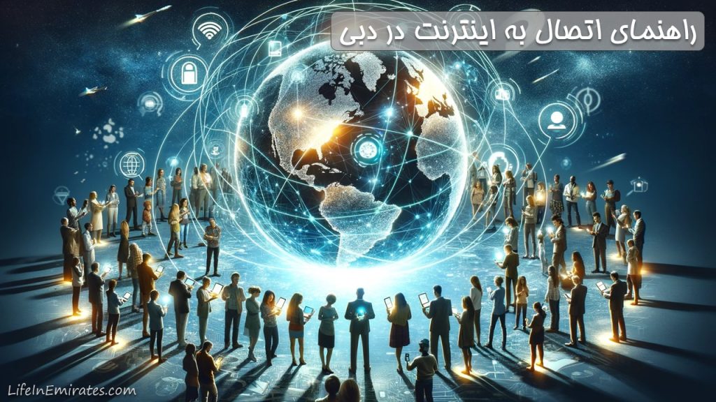 راهنمای اتصال به اینترنت خانگی و موبایل در دبی ، امارات