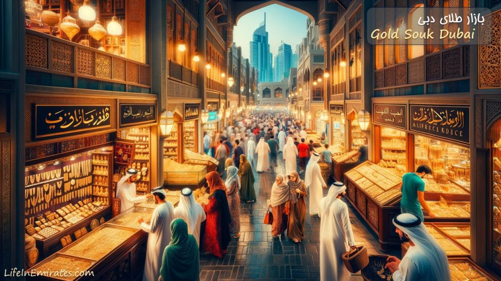 بازار طلای دبی Gold Souk